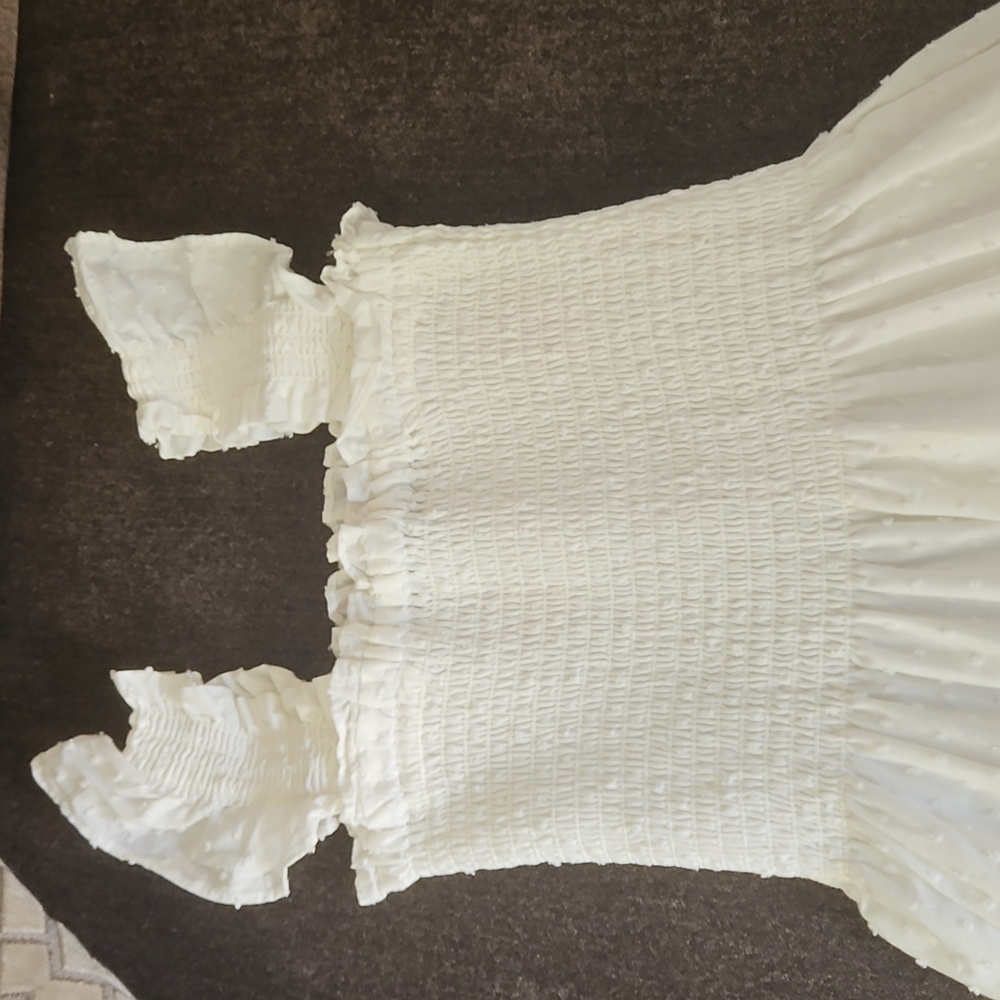 O.P.T. Charming Cream Dress - Picture 4 of 6